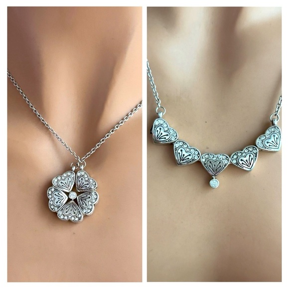 Brighton AMAZING RARE RETIRED BRIGHTON CONVERTIBLE MAGNETIC 4 IN 1 NECKLACE - Picture 1 of 8